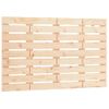 Cabecero De Cama De Pared | Panel De Cabecera Madera Maciza De Pino 96x3x63 Cm Cfw242780