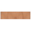Alfombra De Salón | Alfombra Rectangular Bambú Color Natural 100x400 Cm Cfw731393