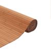 Alfombra De Salón | Alfombra Rectangular Bambú Color Natural 80x300 Cm Cfw731423