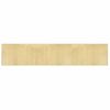 Alfombra De Salón | Alfombra Rectangular Bambú Color Natural Claro 60x300 Cm Cfw731441