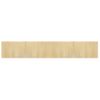 Alfombra De Salón | Alfombra Rectangular Bambú Color Natural Claro 70x400 Cm Cfw731454
