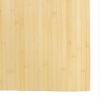Alfombra De Salón | Alfombra Rectangular Bambú Color Natural Claro 80x200 Cm Cfw731461