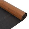 Alfombra De Salón | Alfombra Rectangular Bambú Marrón 100x400 Cm Cfw731516