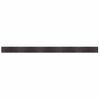 Alfombra De Salón | Alfombra Rectangular Bambú Marrón Oscuro 60x1000 Cm Cfw731563