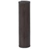 Alfombra De Salón | Alfombra Rectangular Bambú Marrón Oscuro 80x200 Cm Cfw731585