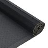 Alfombra De Salón | Alfombra Rectangular Bambú Negro 100x500 Cm Cfw731601