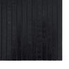 Alfombra De Salón | Alfombra Rectangular Bambú Negro 60x500 Cm Cfw731612