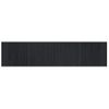 Alfombra De Salón | Alfombra Rectangular Bambú Negro 70x300 Cm Cfw731620