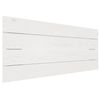 La Web Del Colchon -cabecero De Madera Rústico Vintage Para Cama De 80 (90 X 44 Cms.) Blanco Nórdico