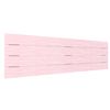 La Web Del Colchon -cabecero De Madera Rústico Vintage Para Cama De 135 (145 X 44 Cms.) Rosa Palo