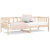 Sofá Cama Madera Maciza De Pino 80x200 Cm