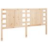 Cabecero De Cama Madera Maciza De Pino 126x4x100 Cm