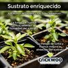 Crickwoo - Pack 4x Sustrato Universal Premium Con Humus De Lombriz – 4 Sacos De 50 L – Total 200 L – 30% Humus Y 70% Turba Sphagnum