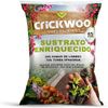 Crickwoo - Sustrato Universal Premium Con Humus De Lombriz – Saco De 10 L – 30% Humus Y 70% Turba Sphagnum