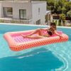 Colchoneta Piscina Flamingueo Hinchables Para Piscina/playa Rosa