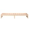 Estructura De Cama Madera Maciza 90x190 Cm