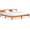 Estructura De Cama De Madera Maciza De Sheesham 200x200 Cm