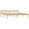 Estructura De Cama De Madera Maciza De Pino 180x200 Cm