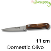 Cuchillo Multiusos Domestic Olivo, Cuchillo Multifuncional, Hoja 11 Cm, Ergonómico, Fabricado En España, Keroppa