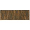 Cabecero Pared Madera Contrachapada Roble Ahumado 240x1,5x80 Cm