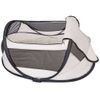 Cuna De Viaje Desplegable Babybox Con Mosquitera Crema Deryan