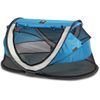 Cuna De Viaje Desplegable Peuter Luxe Con Mosquitera Azul Deryan