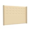 La Web Del Colchon -cabecero Tapizado California Para Cama De 135 (145 X 120 Cms) Beige