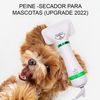 Peine Secador 2 En 1 Para Mascotas Con Masajeador Y Cepillo Eléctrico Para Perros Y Gatos