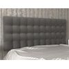 La Web Del Colchon -cabecero Tapizado Brigitte Para Cama De 105 (115 X 115 Cms) Gris Oscuro Textil Suave