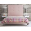 La Web Del Colchon -cabecero Tapizado Atenas Big Para Cama De 120 (130 X 165 Cms) Rosa Palo Textil Suave