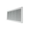 Rejilla Ventilación De Plástico 370x223 Mm Con Malla Anti Insectos