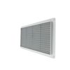 Rejilla Ventilación De Plástico 370x223 Mm Con Malla Anti Insectos