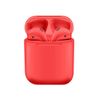 Auriculares Inalámbricos Bluetooth Inpods 12 Macaron Rojos