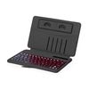 Mini Teclado Bluetooth Con Soporte Universal Y Funda De Color Negro