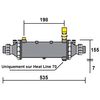 Psa Intercambiador De Calor Desnudo Multitubular De 20kw - W49nt20