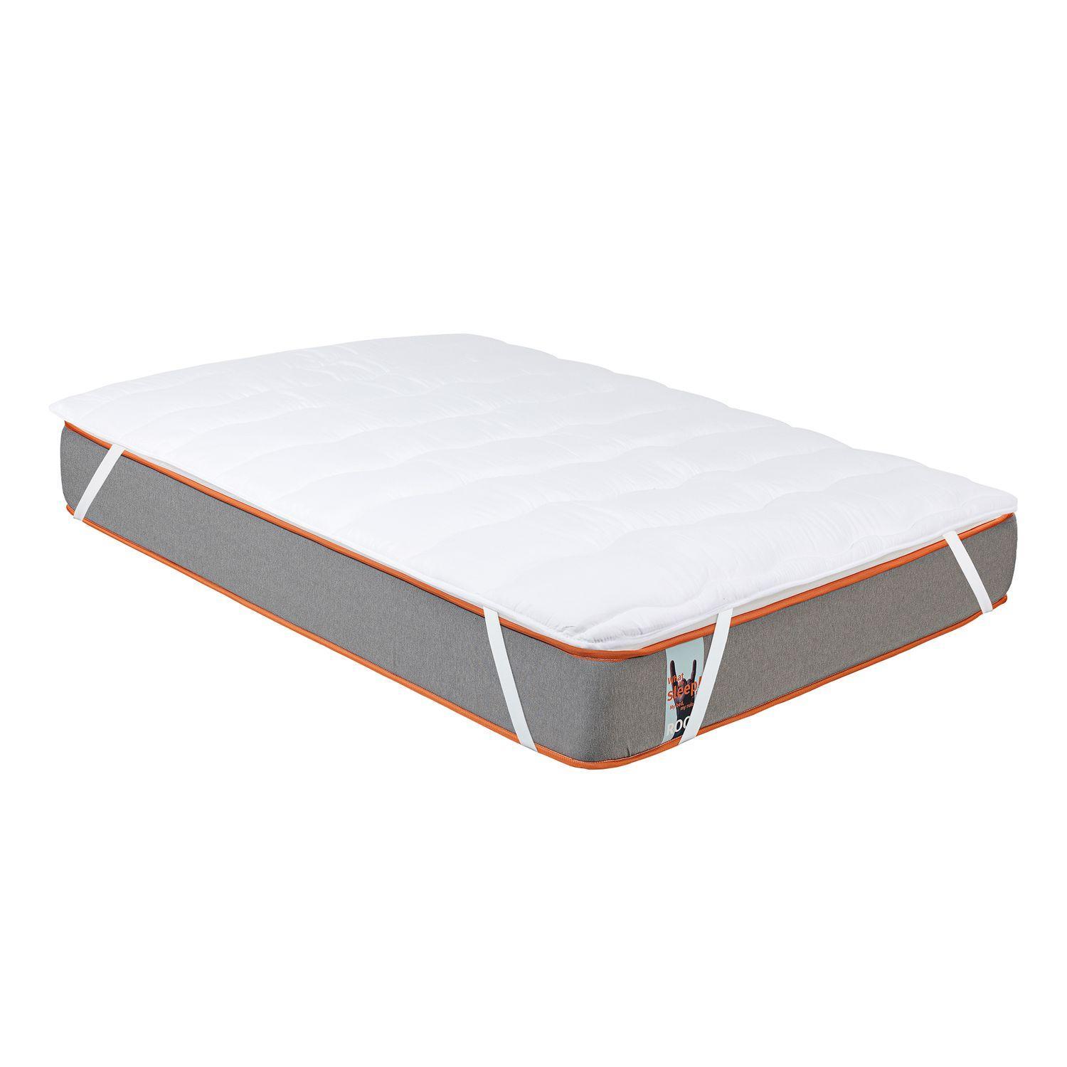 Topper Microfibra 3cm Supertranspirable - Drums 135x190cm What The Sleep