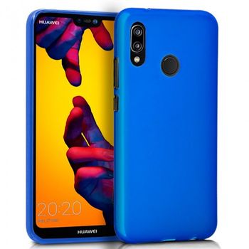 Funda Silicona Huawei P20 Lite (azul)