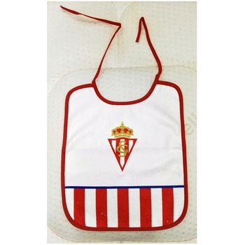 Babero Sporting De Gijón Blanco 025x030 Cm.