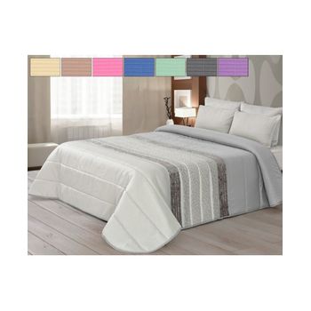 Edredón Nórdico 300gr Bicolor Reversible Cama 135/140cm Visón/ Beige  Donegal Collections con Ofertas en Carrefour