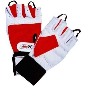 Amix Guantes Muñequera - Rojo/blanco