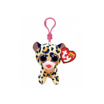 Ty Beanie Boos Clip Livvie El Leopardo