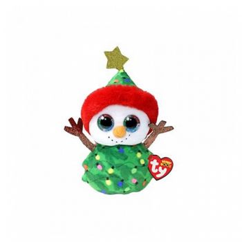 Beanie Boo S Pequeño Muñeco De Nieve - Árbol De Navidad