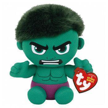 Marvel Beanie Babies Pequeño - Hulk