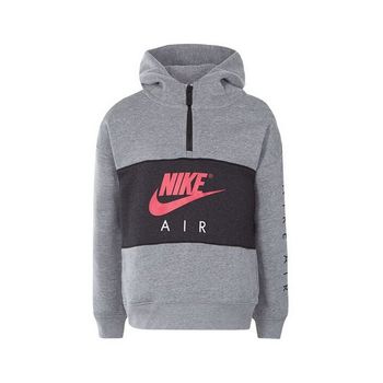 Sudadera Con Capucha Niño Nike 342s-geh Gris Negro