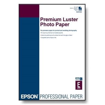 Epson Premium, Din A4, 250g/m² Carta Fotografica Bianco Lustre