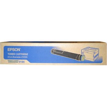 Epson Cartucho De Tã³ner Al-c9100 Amarillo 12k