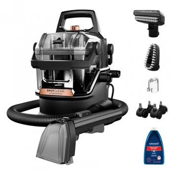 Bissell Aspirador Quitamanchas A Vapor: Spotclean Hydrosteam Pro - 3700n