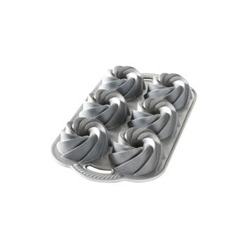 Molde 6 Mini Heritage Bundt De Nordic Ware