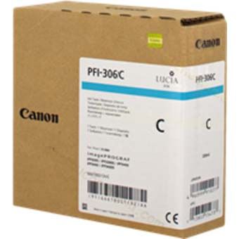 Canon Cartucho Inyeccion Tinta Cian Pfi-306 330ml Ipf/8300/6