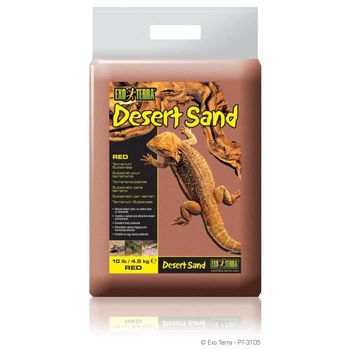 Exo Terra Red Desert Sand 4.5 Kg - Para Terrario